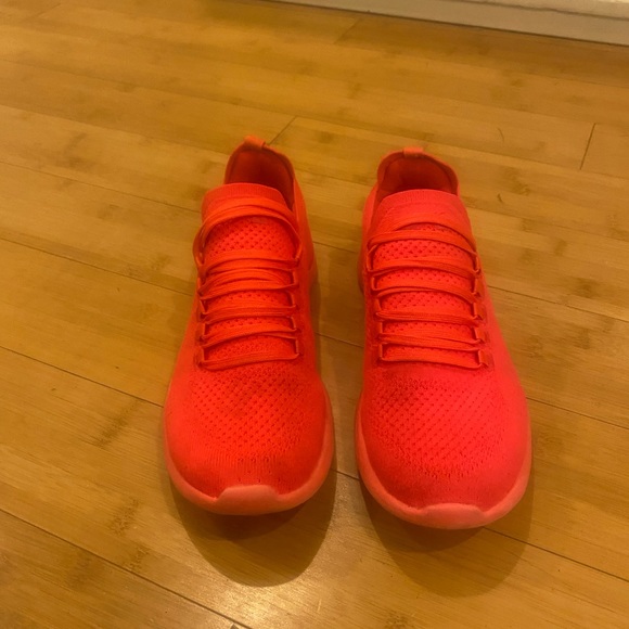APL Shoes - COPY - APL techloom breeze sneakers size 8; hot red color; used - like new